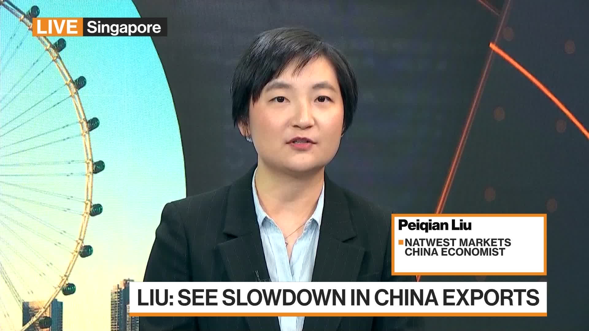 Watch Natwest's Liu on Chinese Trade Data Expectations - Bloomberg