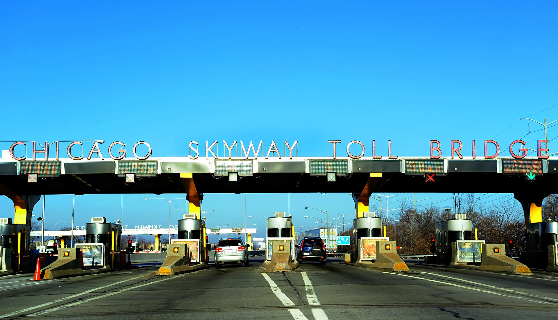 The Chicago Skyway Toll Bridge