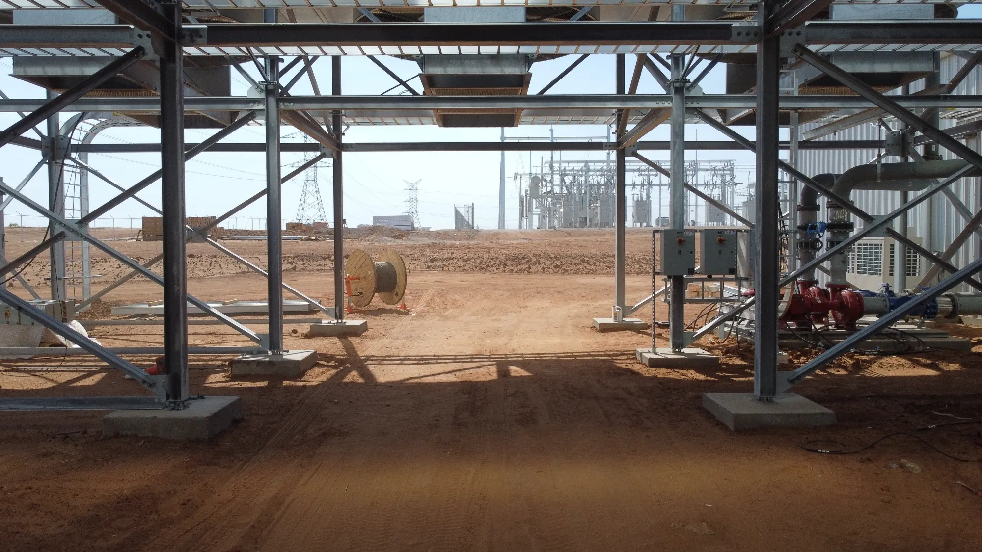 The Argo Blockchain facility in rural Texas.