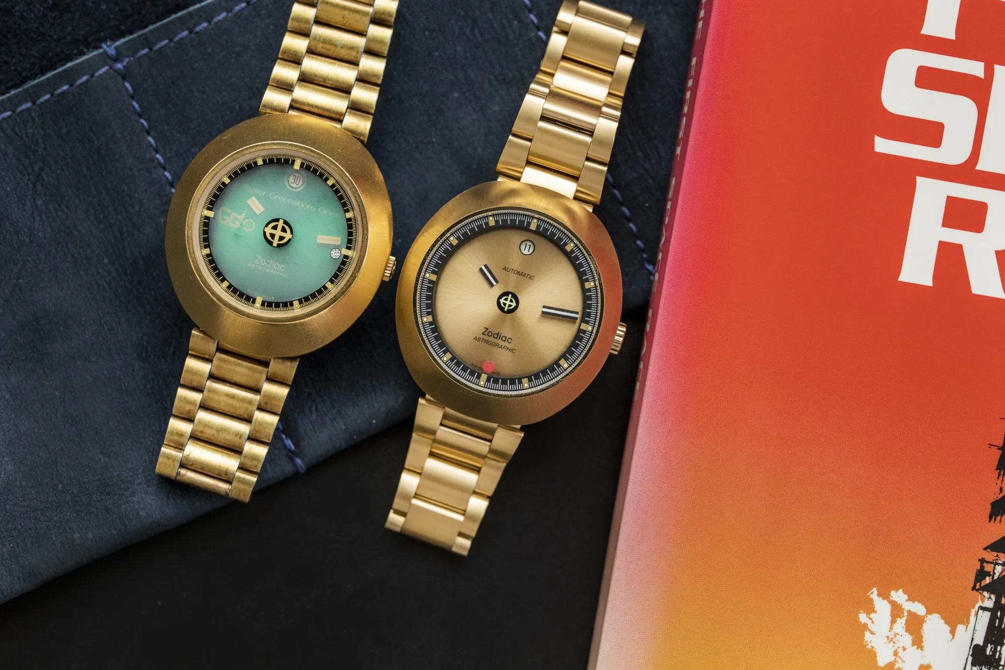 Zodiac Astrographic Anniversary Watch Shows Mars on Mystery Dial