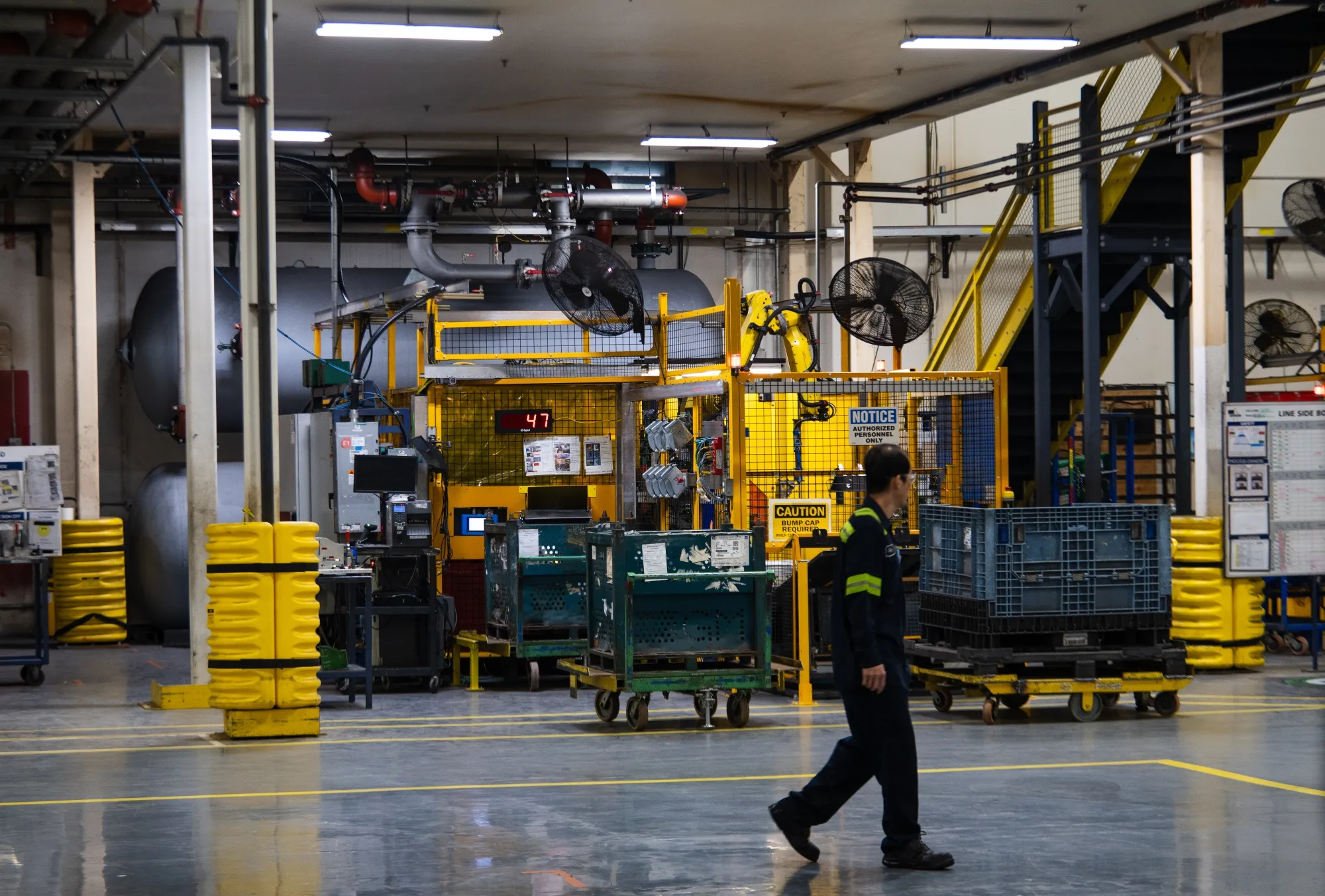 A Martinrea auto parts manufacturing facility in the Toronto region.&nbsp;