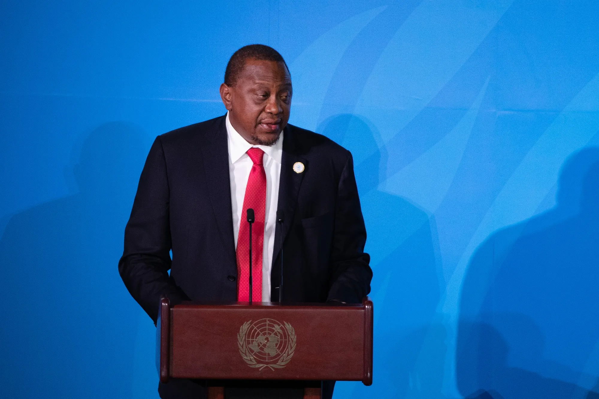 Uhura Kenyatta, Kenya's president