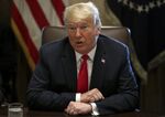 President Trump Holds Cabinet Meeting At The White House