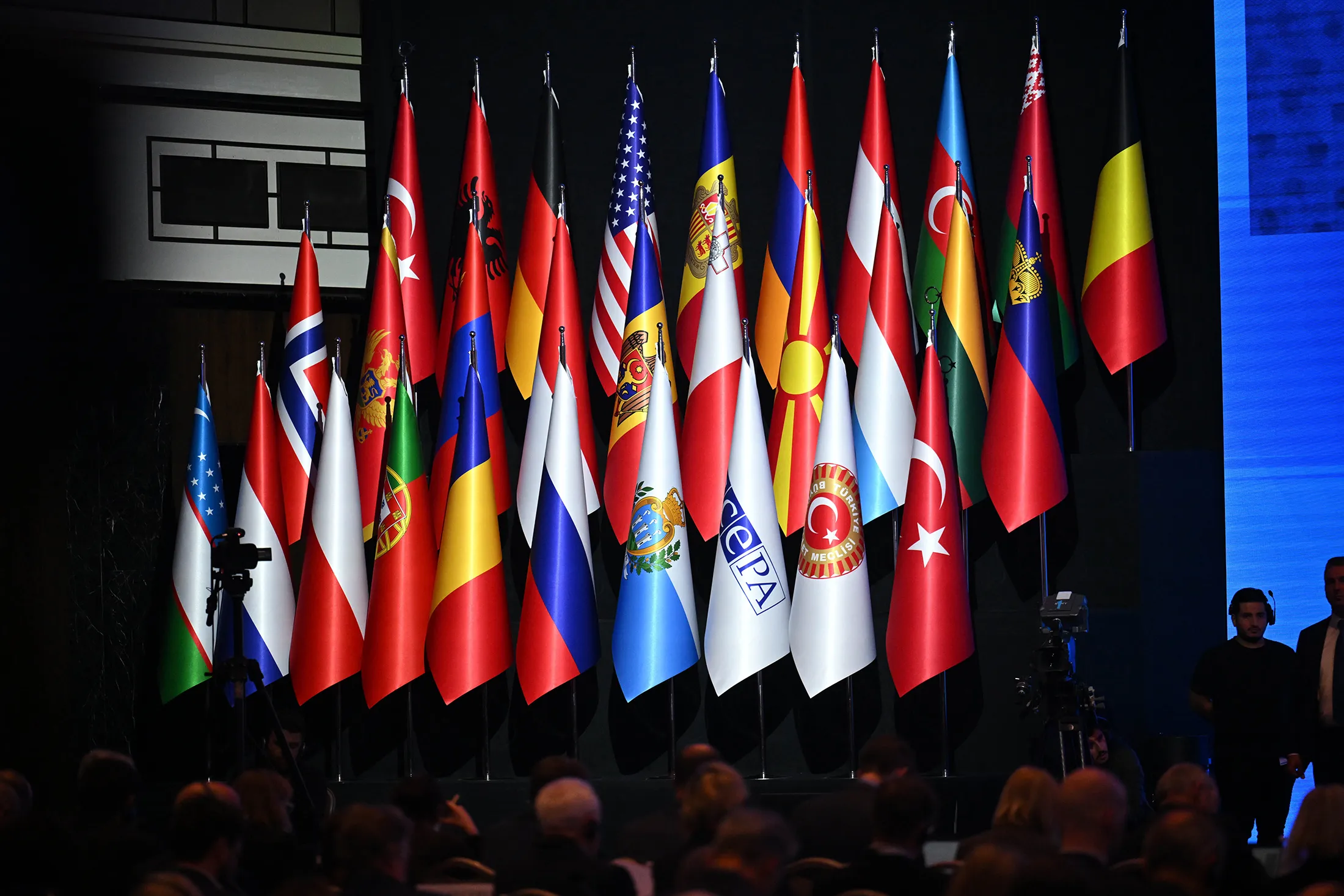 The OSCE Parliamentary Assembly in Istanbul.