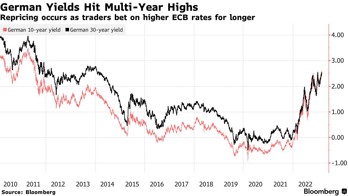 Europe's Biggest Money Managers Bet on Higher ECB Rate - Bloomberg