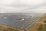 A solar farm in China.