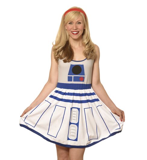 Ashley Eckstein, a voice of one of the new Super Hero Girls, started a company selling fangirl apparel, Her Universe.
