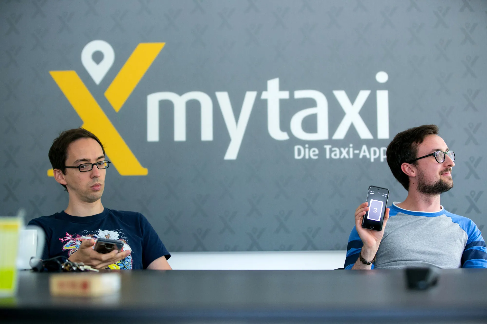 A MyTaxi brainstorming session.
