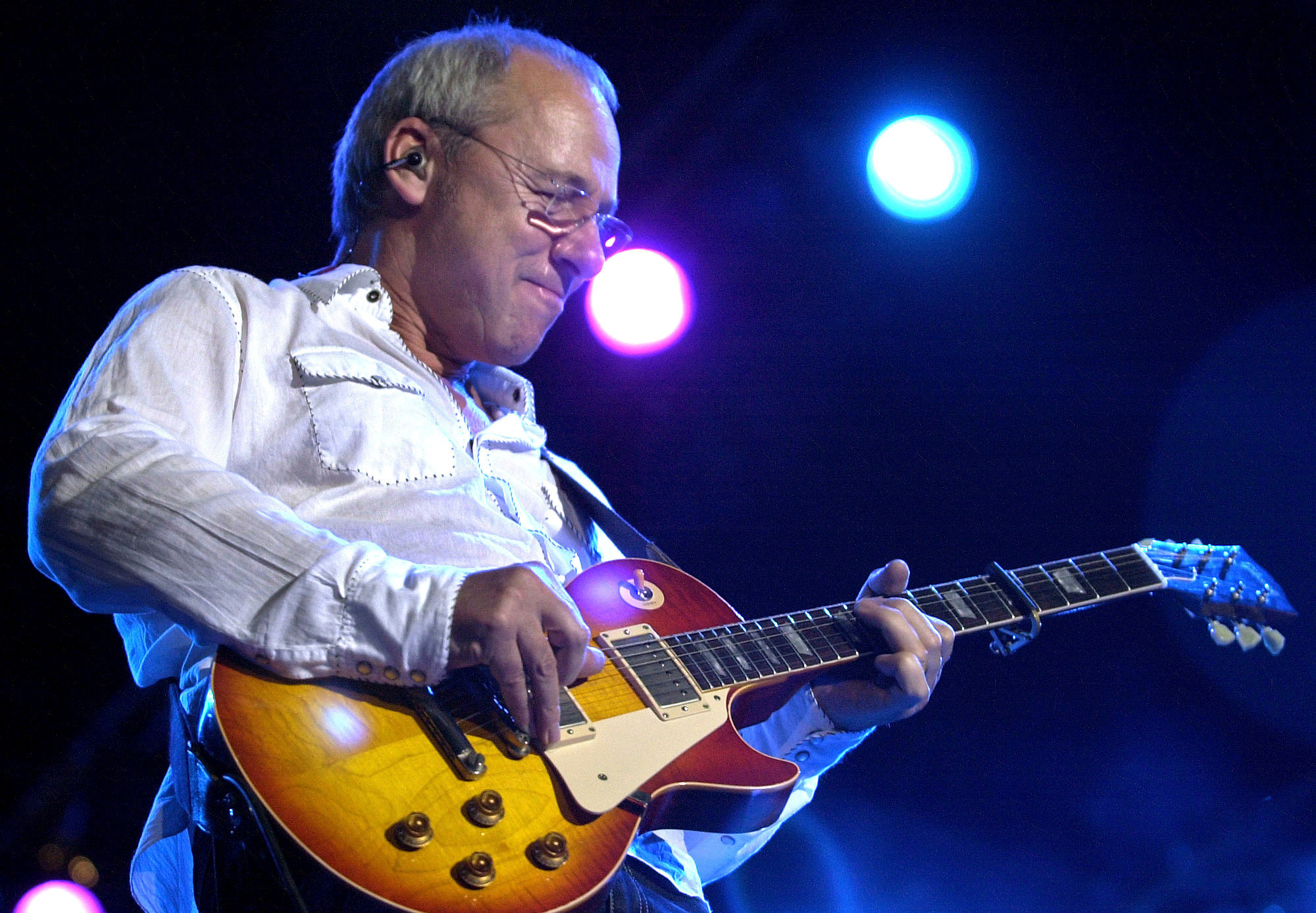 Dire Straits frontman Mark Knopfler is putting some of his guitars up