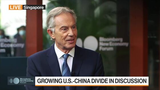 China Must Realize Taiwan Isn’t Hong Kong, Tony Blair Says