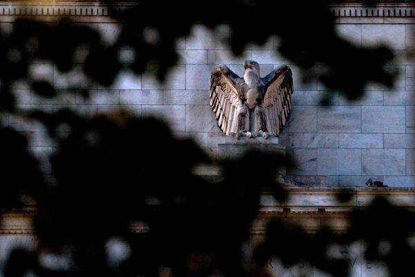 The Marriner S. Eccles Federal Reserve building in Washington, DC, US.