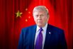 Trump Arrives in China With a Pack of Executives in Tow