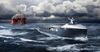 An artist rendering of the automated cargo ship. Source: Rolls-Royce PLC