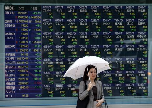 Japan Stocks Slump Most Since 2011 as Metals Fall, Dollar Rises