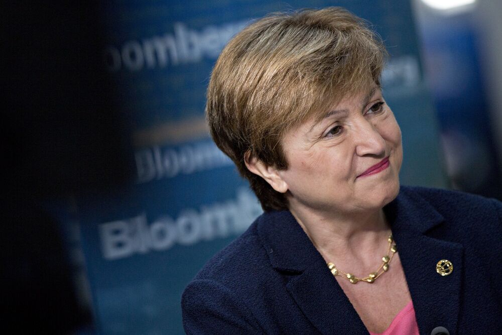 Georgieva Tapped as EU Candidate to Lead IMF After Bitter Vote - Bloomberg