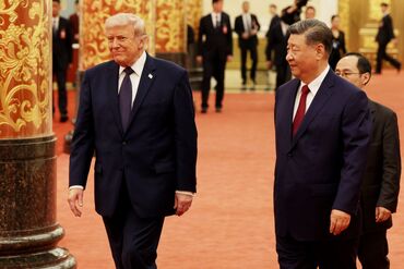 U.S. President Trump Meets With China's President Xi And Attends State Banquet