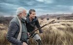 Prime Minister Narendra Modi and Bear Grylls in a scene from Man vs Wild,