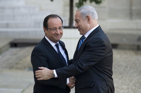 President Hollande and Prime Minister Netanyahu