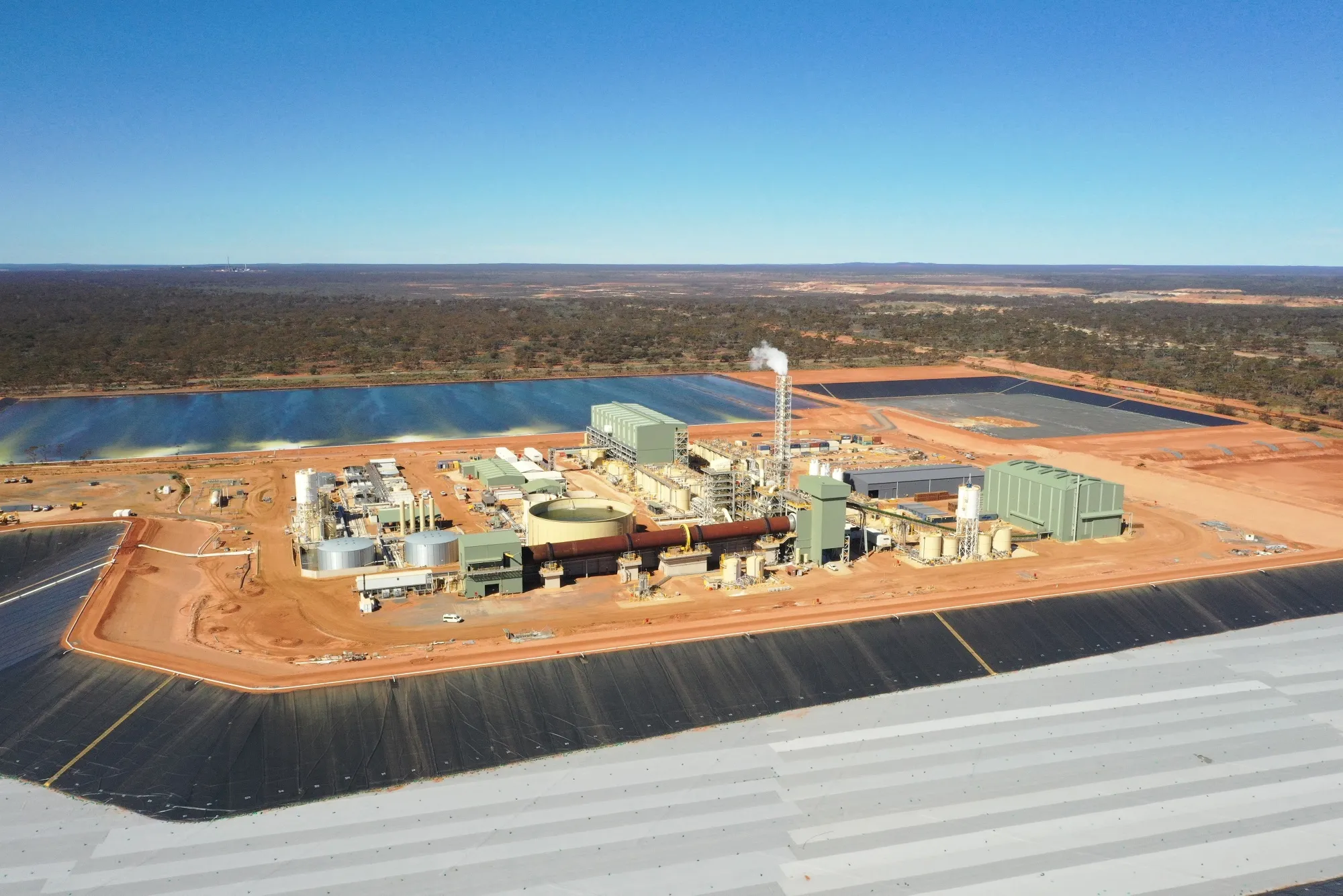 The Lynas Rare Earths&nbsp;processing plant in Kalgoorlie, Australia.