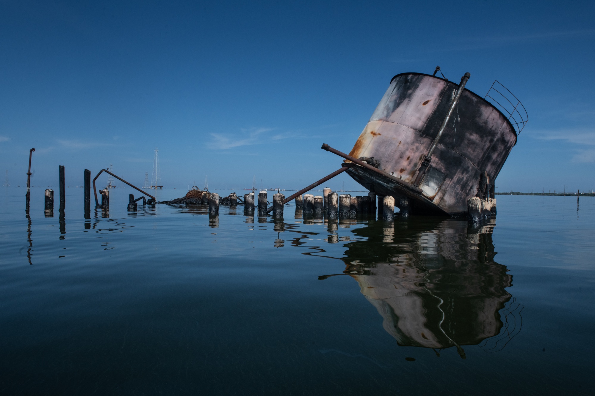 Venezuelan's oil infrastructure after years of neglect.