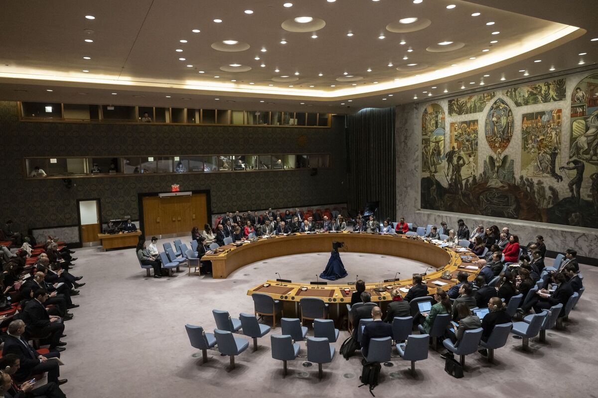 国連安保理、ガザのラマダン戦闘休止を決議－米国は棄権 - ブルームバーグ