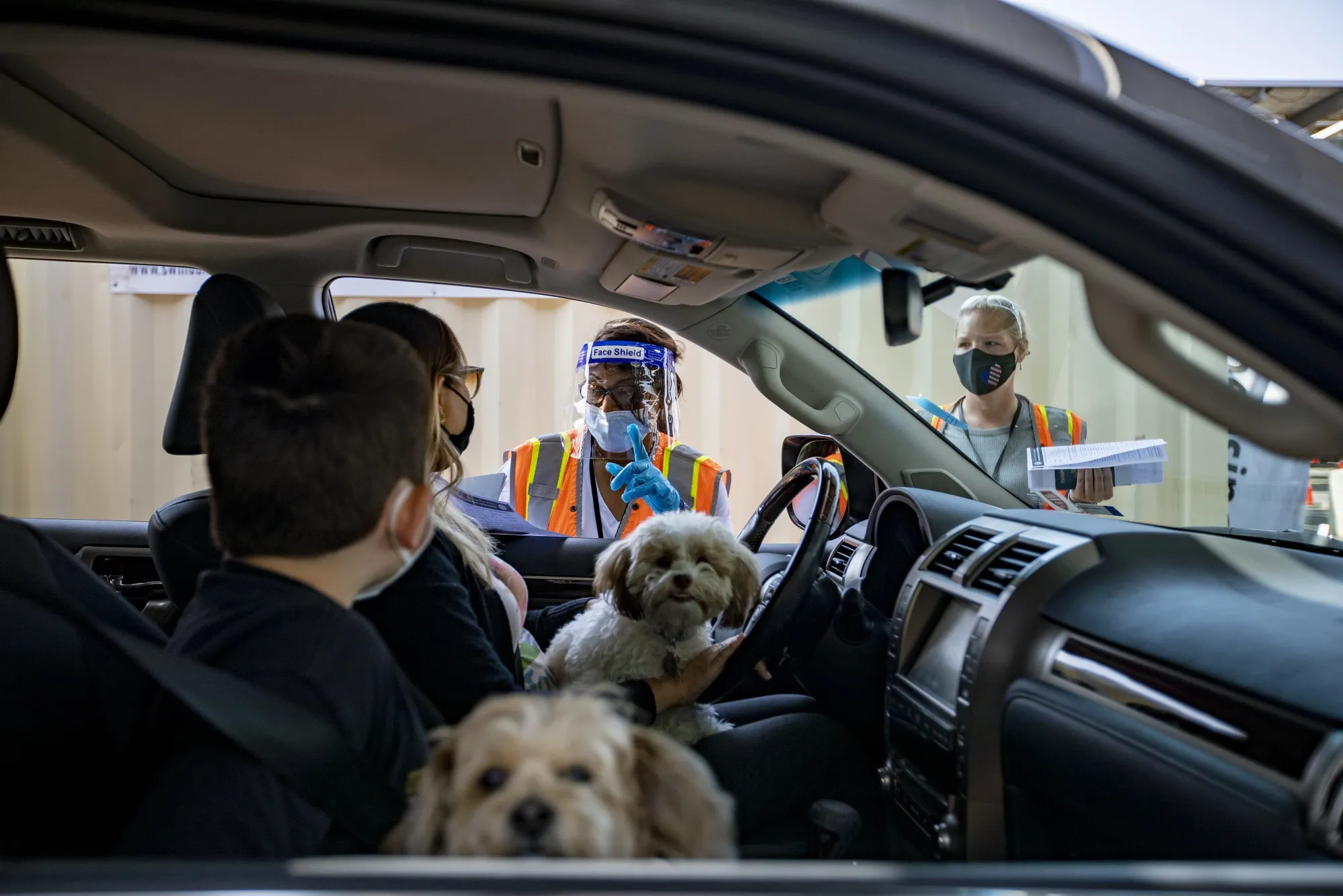 Cal State Northridge Administers Covid-19 Vaccines 