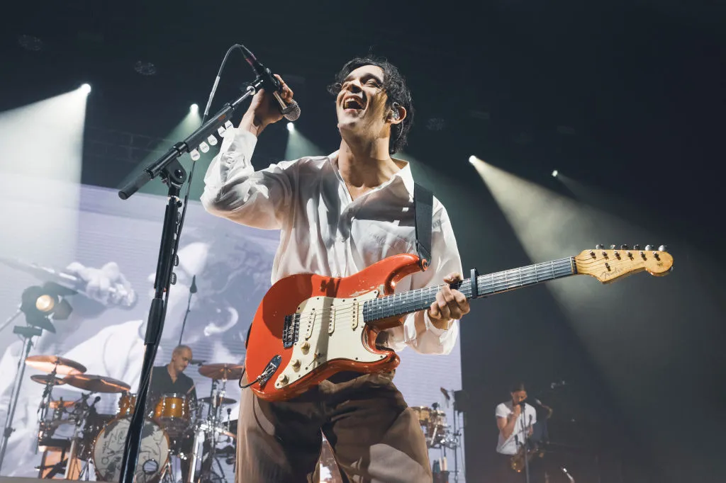 Matty Healy of The 1975.