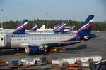 An Aeroflot-Russian International Airlines Airbus A320-214(WL) stands for pre-flight preparations at the passenger terminal at Sheremetyevo airport in Moscow, Russia, on Tuesday, May 31, 2016. President Vladimir Putin has amassed forces, including short-range ballistic missiles and anti-ship, air-defense, and electronic weaponry, in the Kaliningrad enclave that cuts into Poland's Baltic Sea coast, Lt. General Ben Hodges, the commander of U.S. Army forces in Europe, said in December.