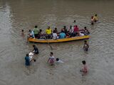 Yamuna Reclaims Ancient Banks Around Red Fort as Delhi Floods 