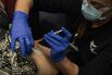 Residents Visit A Covid-19 Vaccination Site