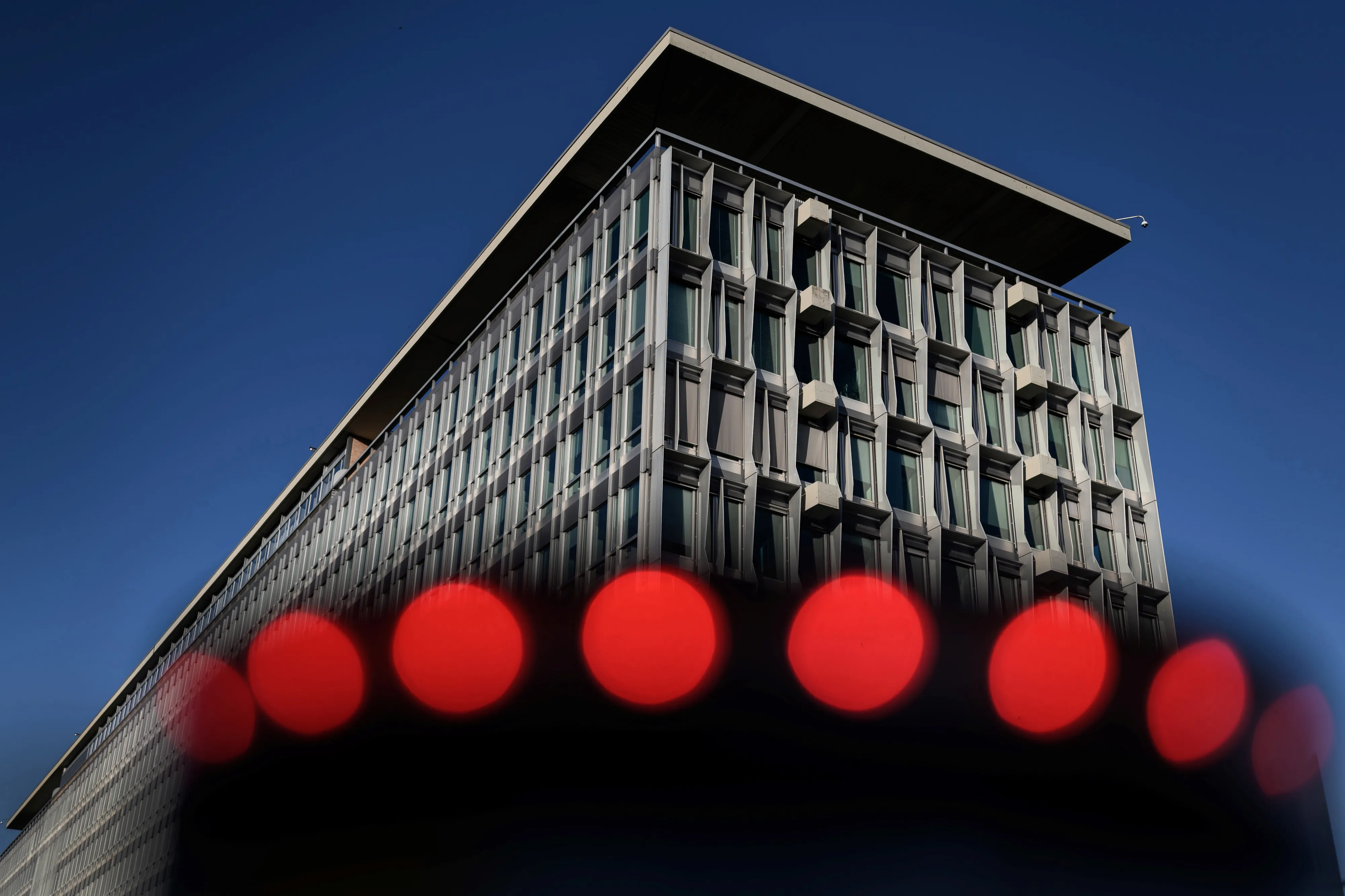 Headquarters of the World Health Organization in Geneva, Switzerland.