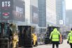 Preparation for BTS comeback concert, Seoul, Korea - 16 Mar 2026