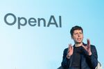 TOKYO, JAPAN - FEBRUARY 3: Open AI CEO Sam Altman speaks during a talk session with SoftBank Group CEO Masayoshi Son at an event titled "Transforming Business through AI" in Tokyo, Japan, on February 03, 2025. SoftBank and OpenAI announced that they have agreed a partnership to set up a joint venture for artificial intelligence services in Japan today. (Photo by Tomohiro Ohsumi/Getty Images)
