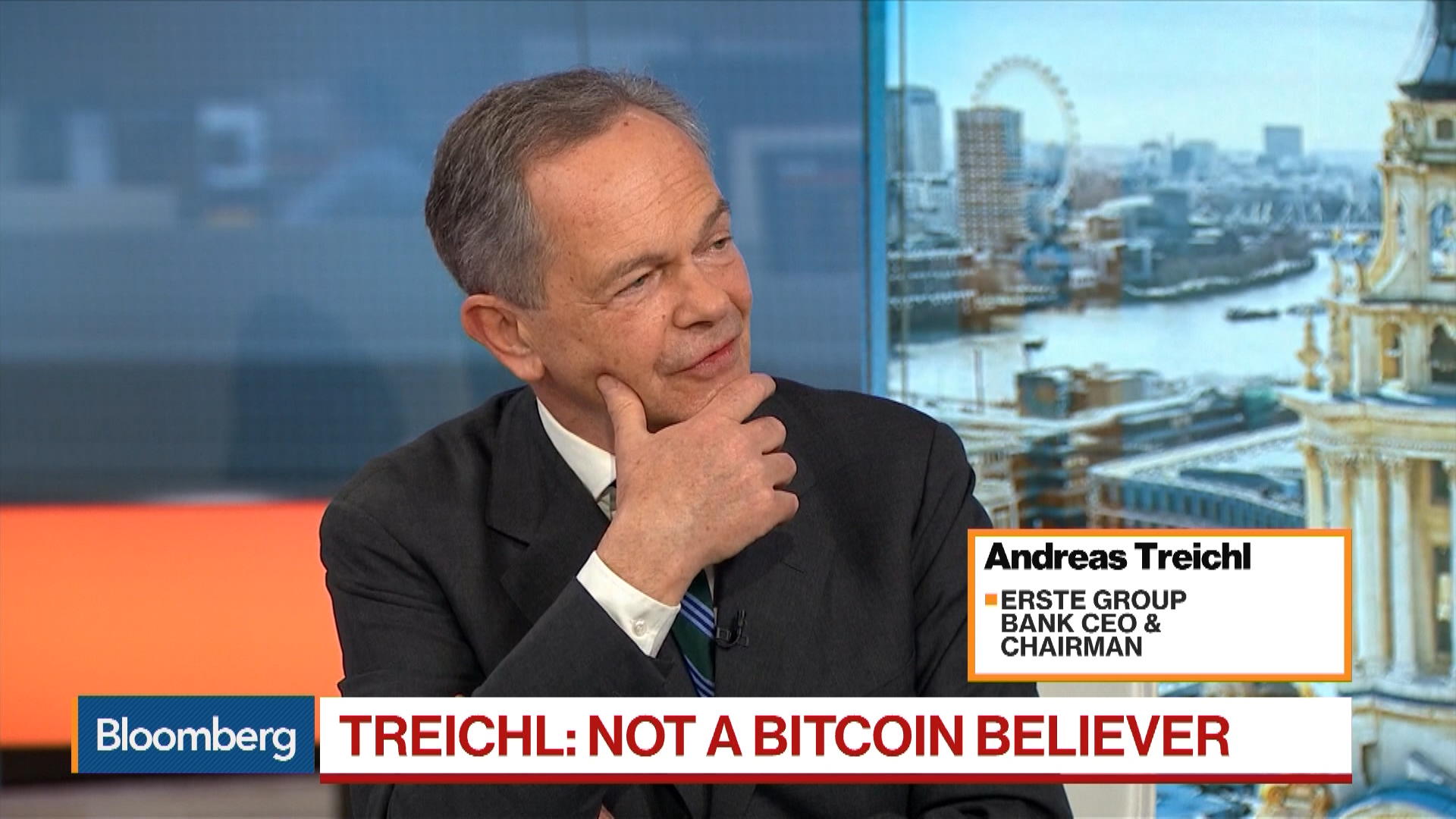 Though His Kids Mock Him on Bitcoin, Treichl Predicts Crackdown - Bloomberg