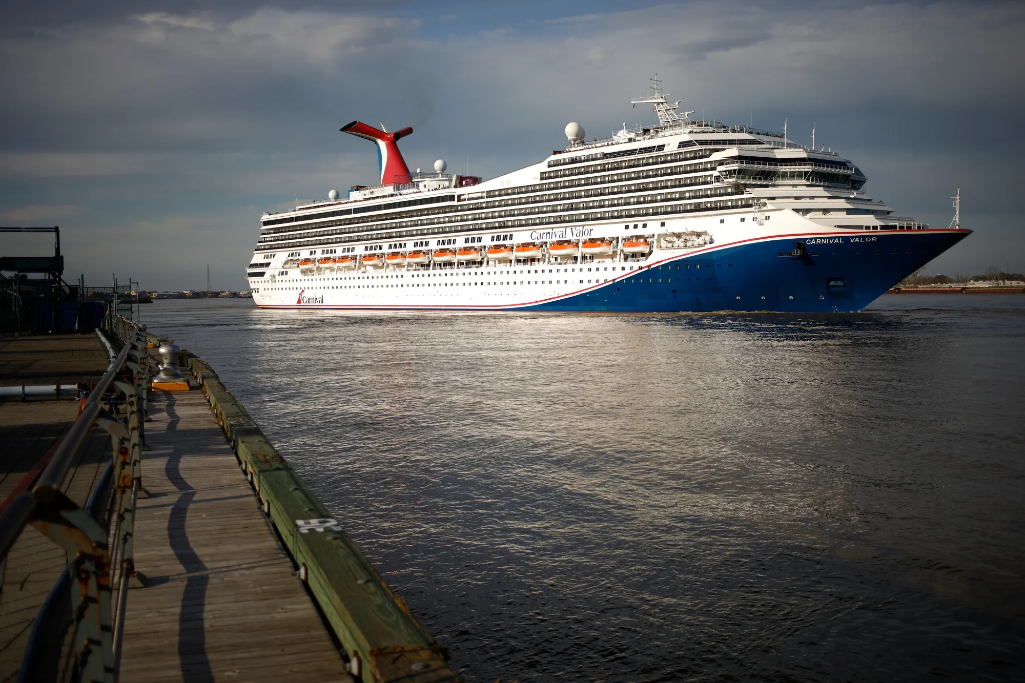 Carnival’s Valor cruise ship.