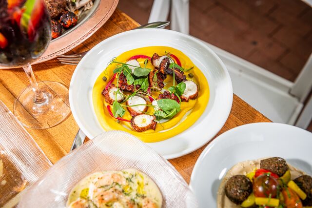 The octopus at Zaytinya.