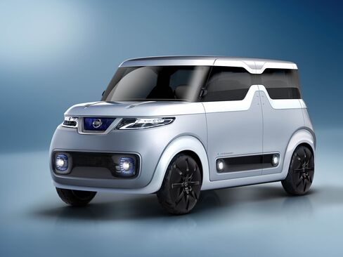 The Teatro for Dayz concept automobile, produced by Nissan Motor.