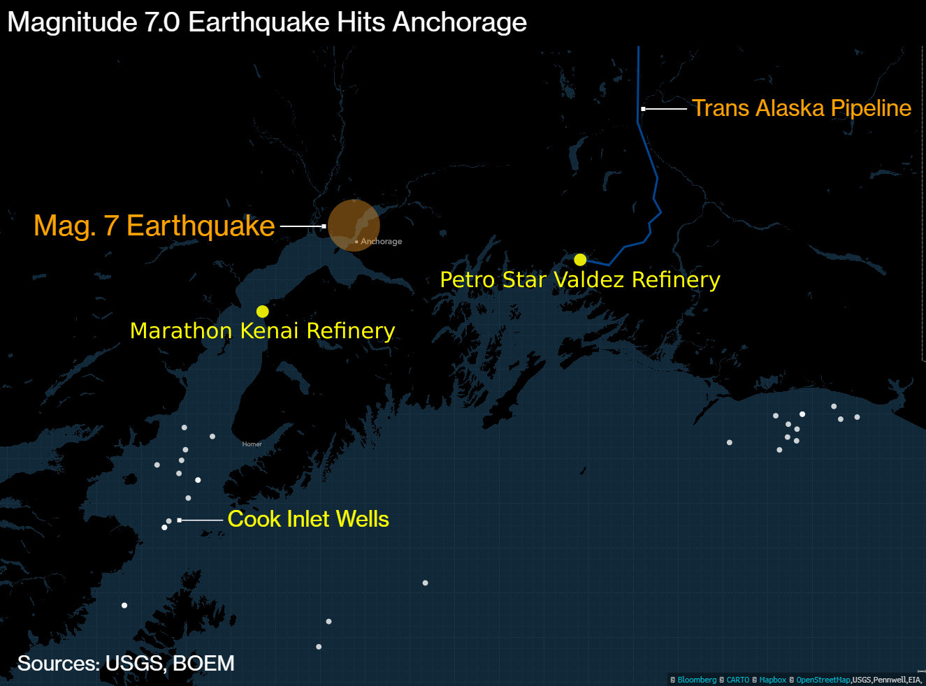 alaska quake epicenter