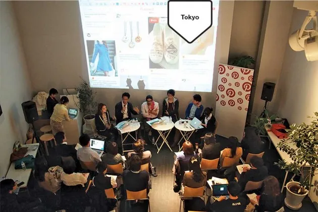 Pinterest’s international team pitches the site to a focus group