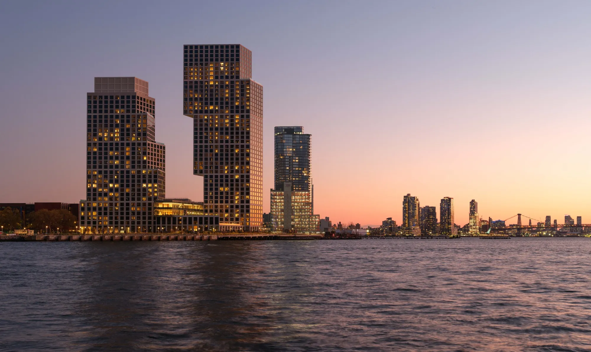 A touch of modern Rotterdam on the Brooklyn waterfront.&nbsp;