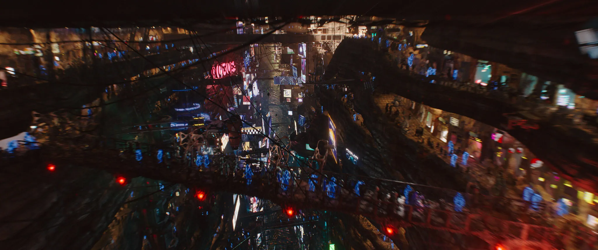 Alpha’s Big Market, the largest commerce center in the universe—and Luc Besson’s imagination—exists in an alternate dimension in the film.
