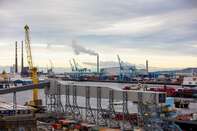 Shipping Operations at Dublin Port