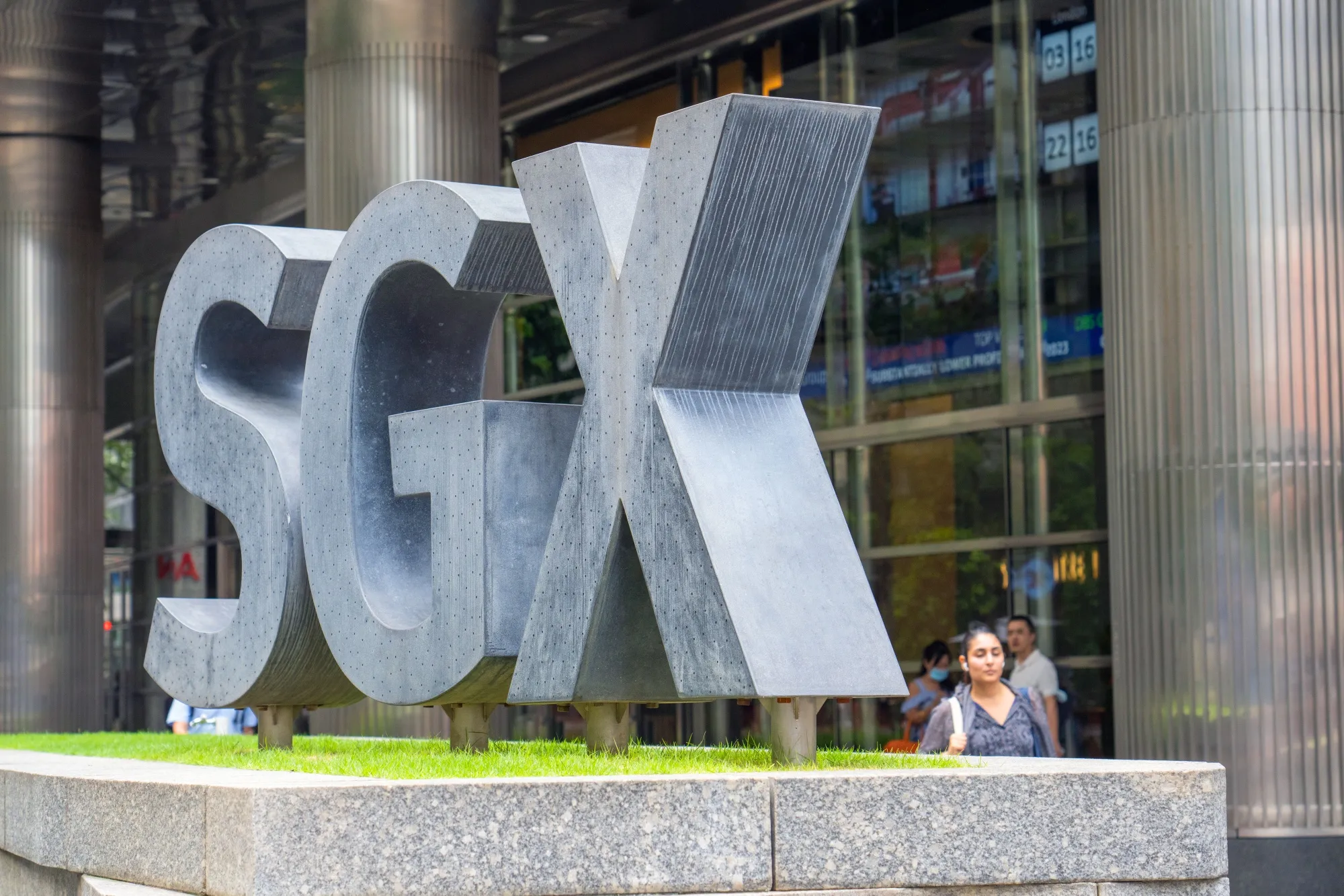 The Singapore Exchange Ltd. headquarters in Singapore.