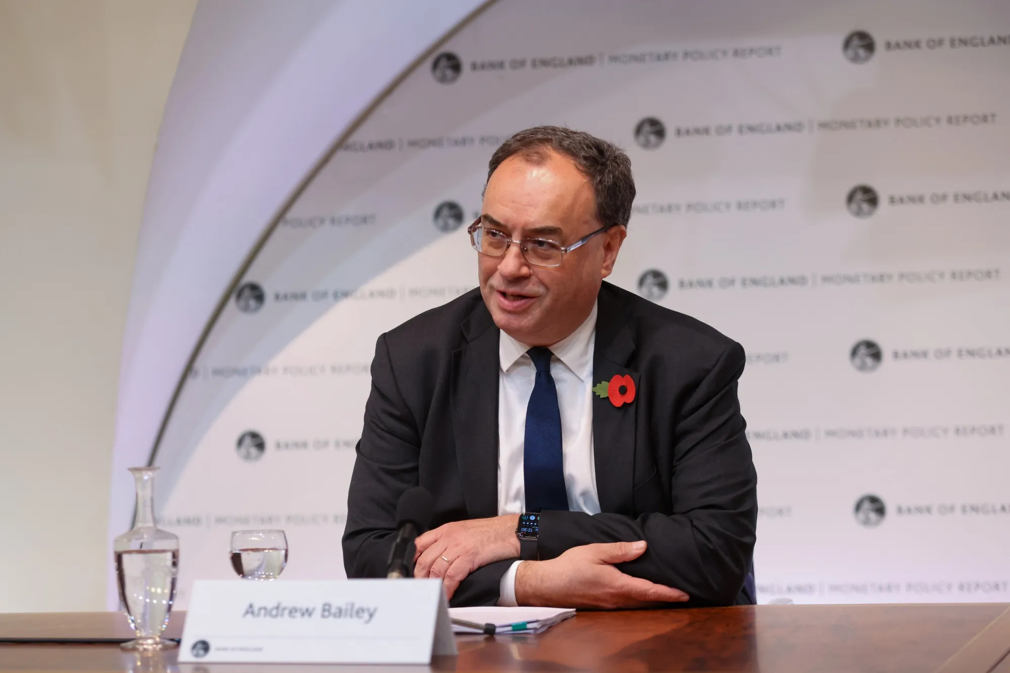 Andrew Bailey, governor of the Bank of England.
