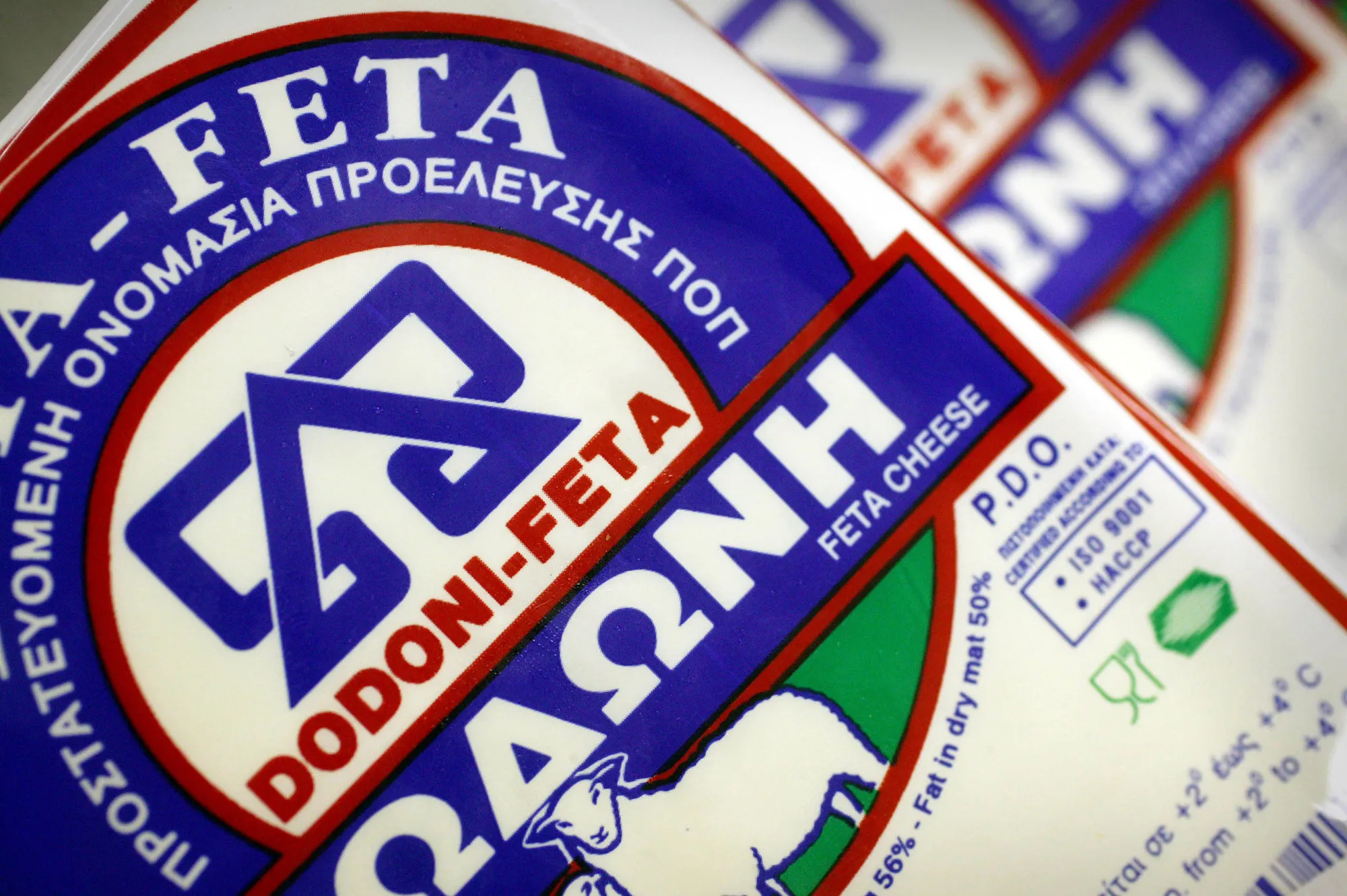 Denmark Falls Foul of EU Rules in Fight Over Feta Exports - Bloomberg