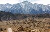 Sierra Nevada Mountains near Lone Pine, California, in February.