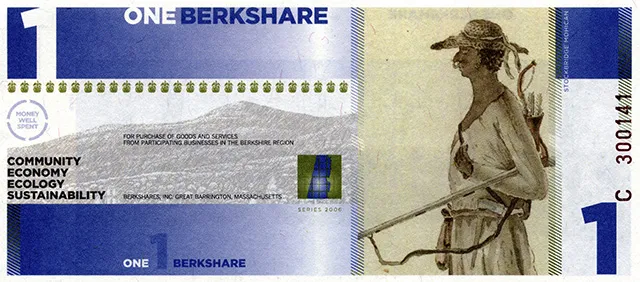 BerkShares local currency.
