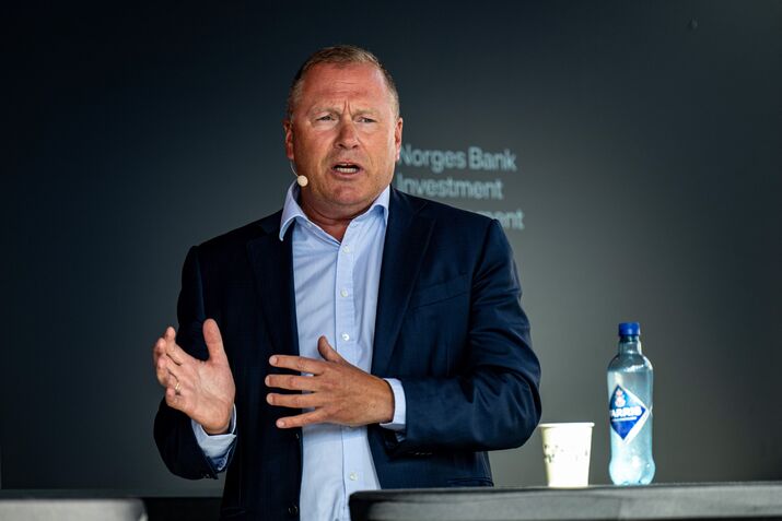 Norway's Finance Minister Jens Stoltenberg At The Arendalsuka Festival