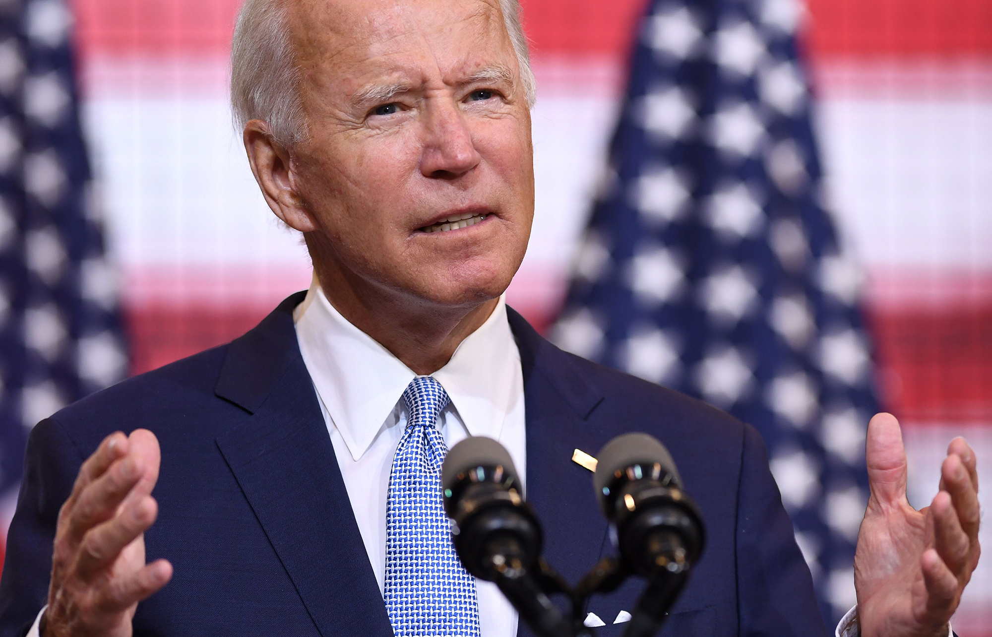 Some Biden Ads Ran on 9/11 Despite Vow to Pull Them Off Air - Bloomberg