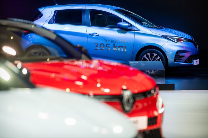 Renault SA's Flagship Store Ahead of Earnings